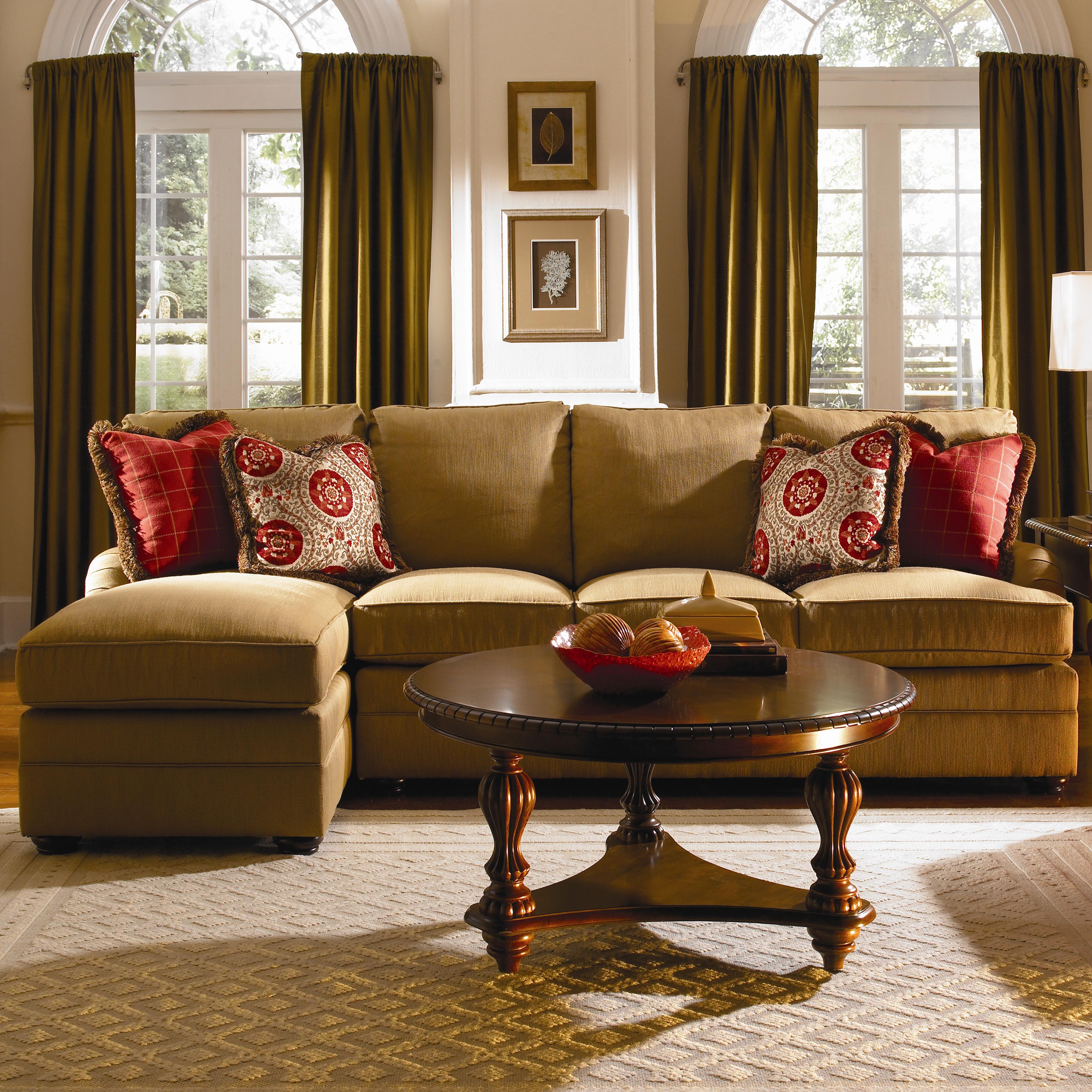 Kincaid Furniture Custom Select Upholstery Custom 2Piece Sectional Sofa AHFA Sofa Sectional